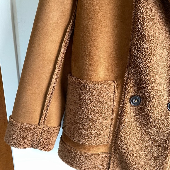 Shopbop Moon River teddy reversible coat - Picture 4 of 7